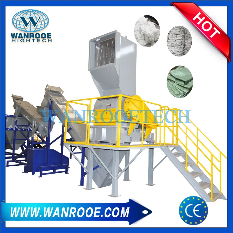 Waste PP PE Film Washing Line Greenhouse Film Washing Machine