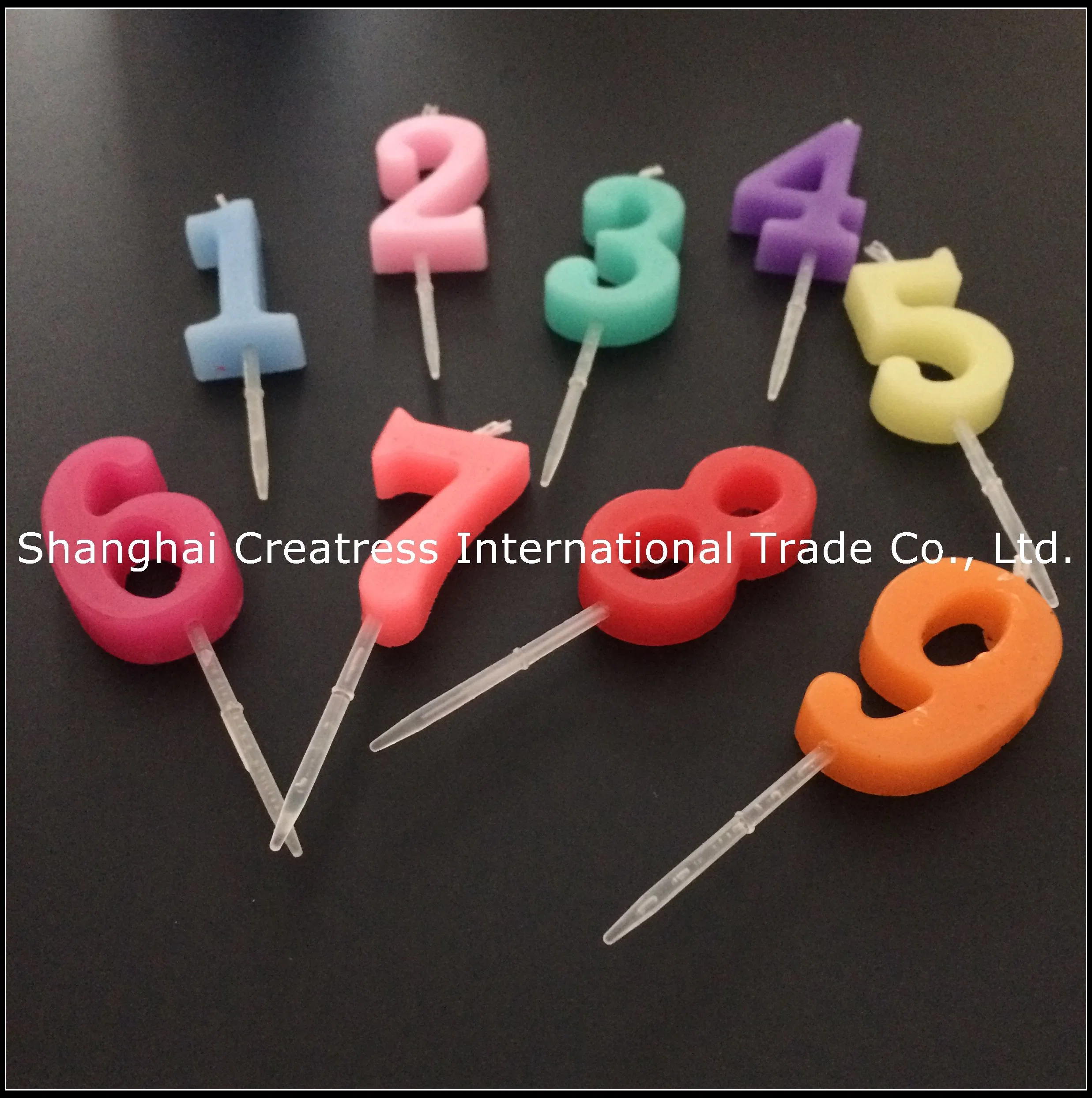 Wholesale/Supplier Elegant Design Factory Price Professional Produce7 Day Number Candles