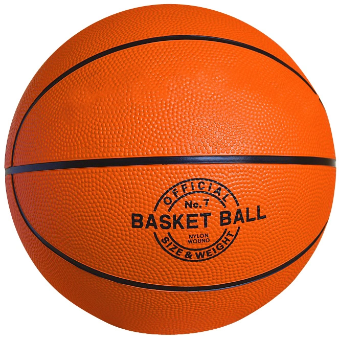 High Quality Custom Colorful Rubber Basketball Ball Made in China