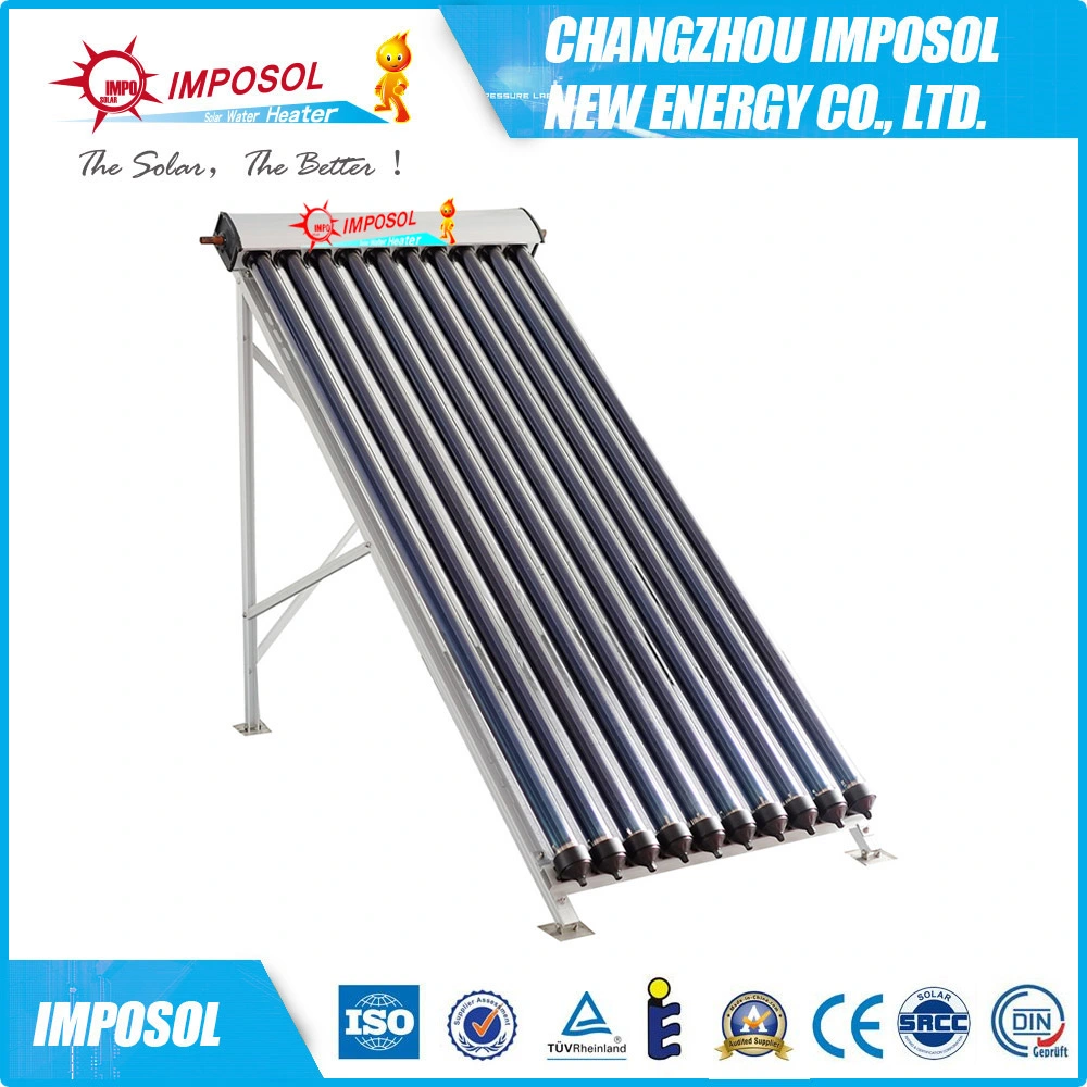 58mm aluminum Alloy Heat Pipe Solar Collector