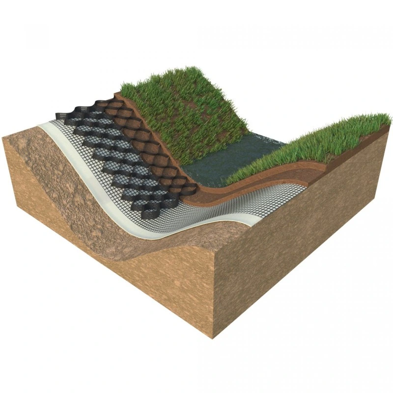 Plastic Erosion Control Ground Stabilization Driveway Gravel Stabilizer Price HDPE Geocell
