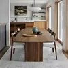 Factory Direct Sale Italian Luxury 8 Seater Dining Table Restaurant Rectangular Dining Table Family Dining Table Set Wood