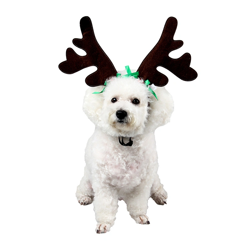 Christmas Pet Hair Accessory Hair Loop Headband for Dogs