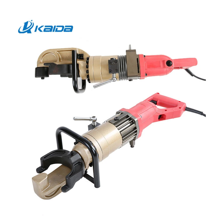 Kaida Manufacturer Directly Sells 4mm-16mm Rechargeable Cordless Portable Hydraulic Quick Rebar Bender Machine for Construction Engineering Stirrup