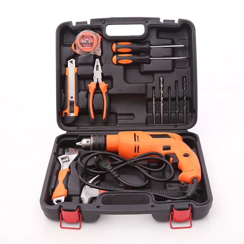 Household Electric Drill Electric Hand Tools Set Hardware Electrician Special Maintenance Multi-Function Tool Box Woodworking