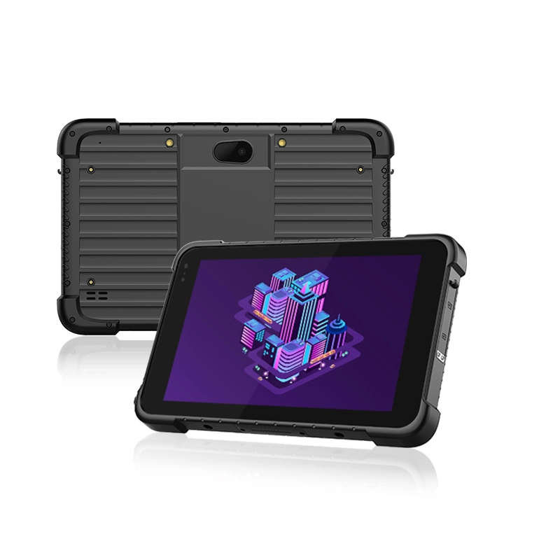 Tablet PC robusto Ecrã Táctil capacitivo de 8 polegadas totalmente robusto para automóvel Tablet IP67 impermeável Windows I7 I5 tapete PC