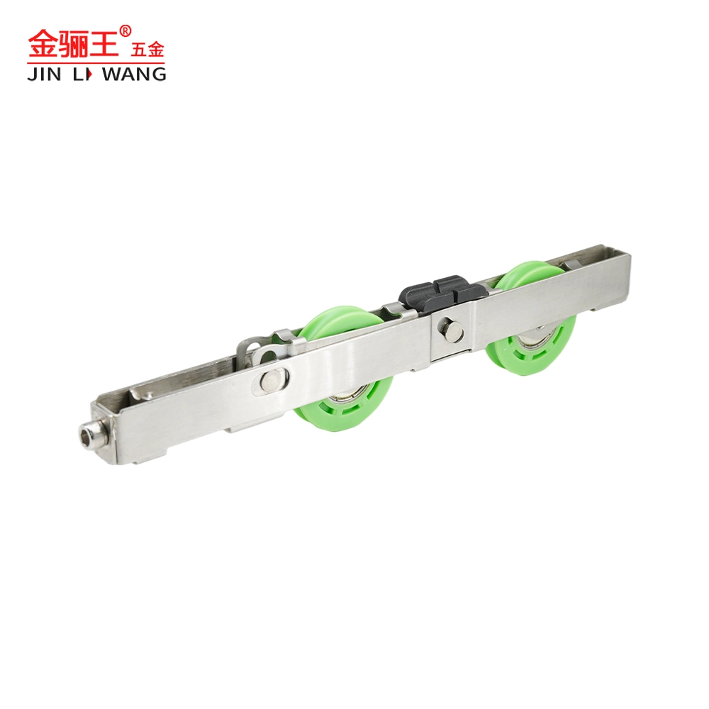 Custom UPVC Window Roller Nylon Plastic Double Wind Wheel Pulley Spare Parts Wooden Glass Gate Door Rollers Sliding Door Tandem Wheels