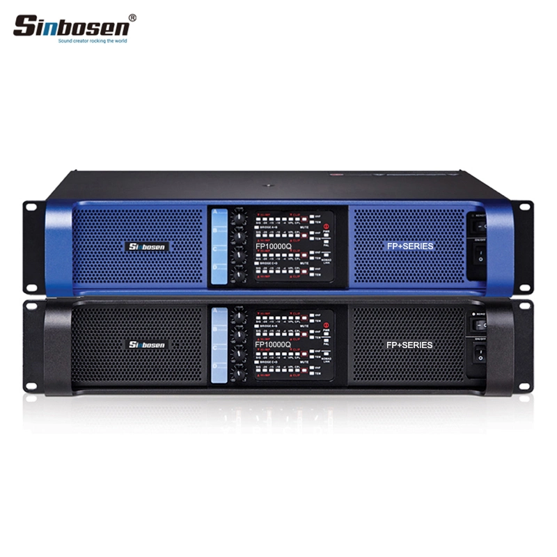 Sinbosen Stereo AMP Fp10000q 4 Channel 2000 Watt Professional Power Amplifier