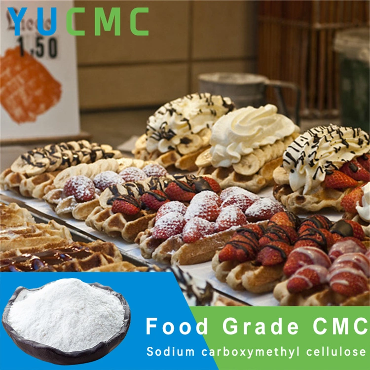 Yucmc Manufacturers Grade Gum with High Viscosity Food Additives Manufacturer Ice Cream Sodium Carboxymethyl Cellulose CMC