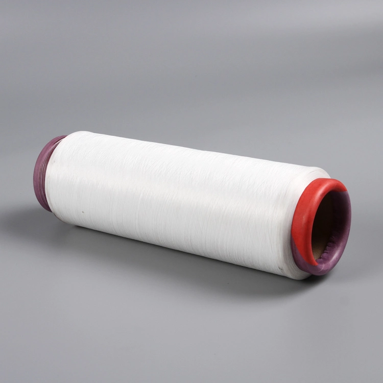 Custom Grs Certification Soft China Cationic 100% Recycled Polyester Yarn DTY 75/36 for Knitting