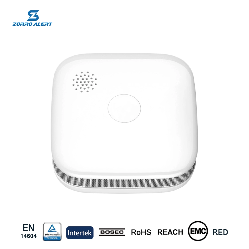 Optical DC3V 10-Year Lithium Battery Smoke Alarm