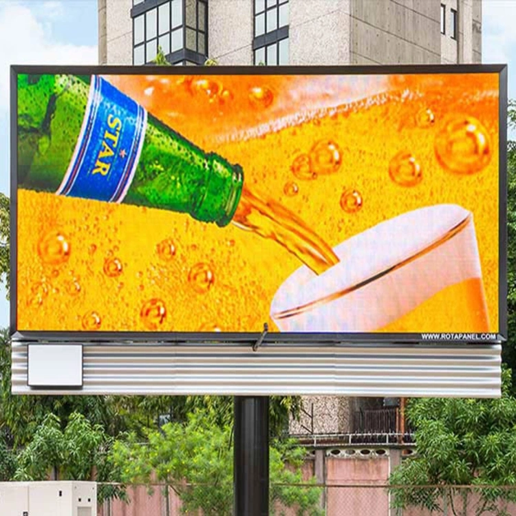 Outdoor Stand Digital Billboard P8 LED Screen Billboard Case - Yeroogroup