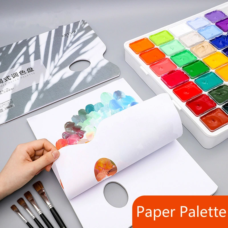 Green and Environmental Stone Paper for Painting Palette