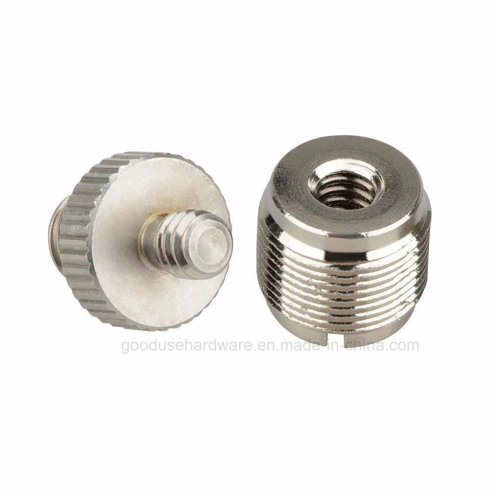 Custom Double Threaded 1/4 to 3/8 Camera Convert Screw Adapter