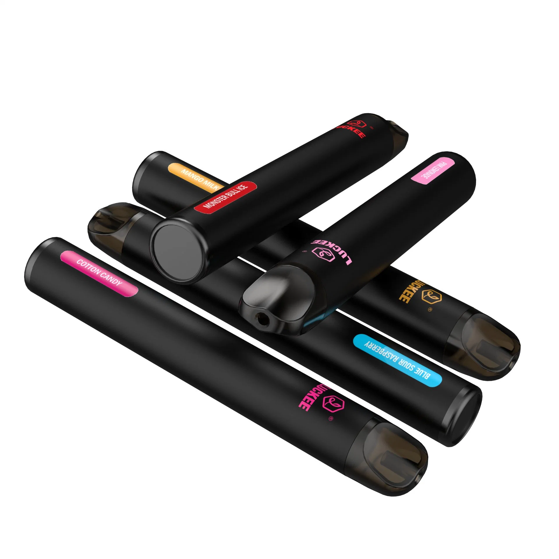 La DPT Luckee 600 bouffées de cigarette électronique Vape Pen avec 2 ml d'E-liquide