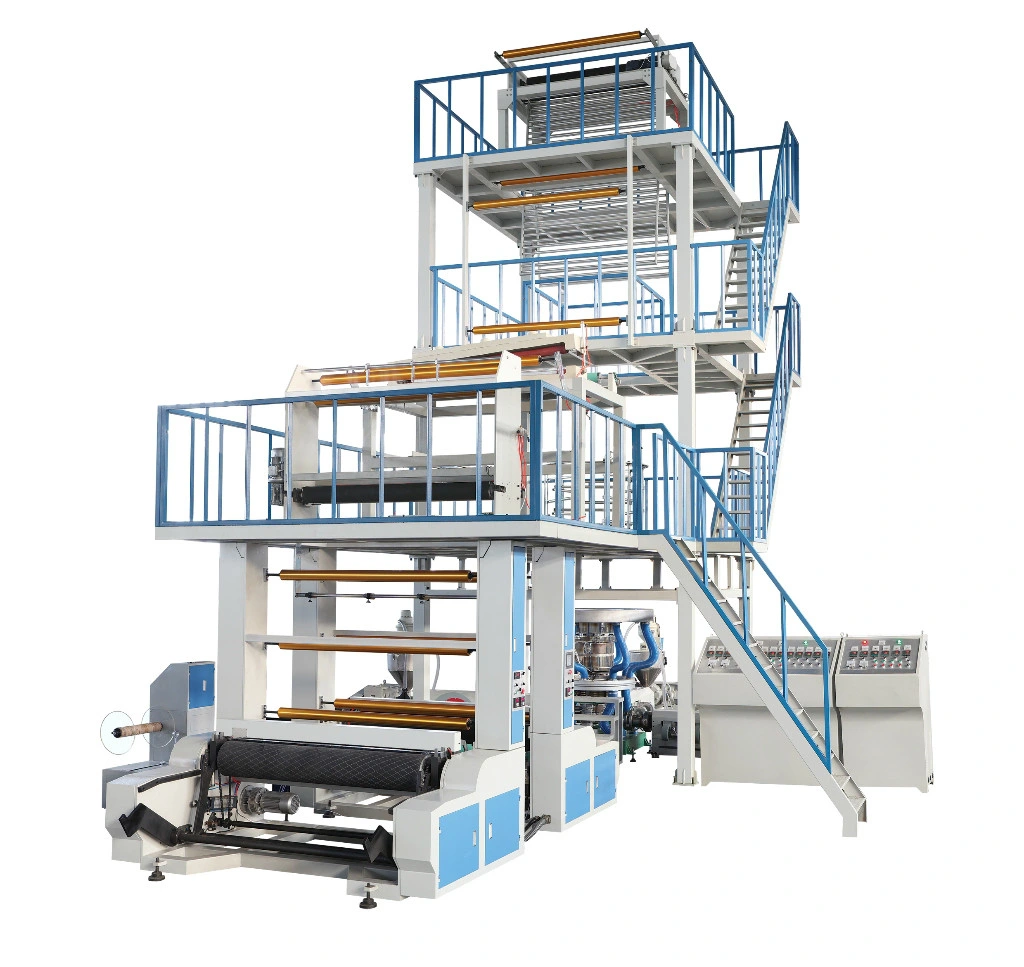 Double Layer Co-Extrusion Ab Line Agricultural Film Blowing Machine Price