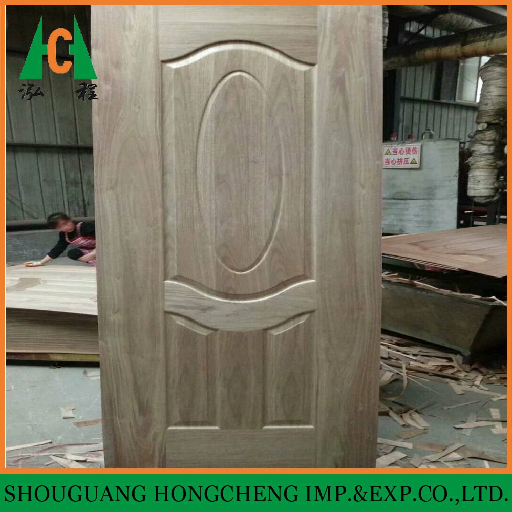 Teak Veneer Door Skin /Swing Open Style and Interior Position Teak Door Skin