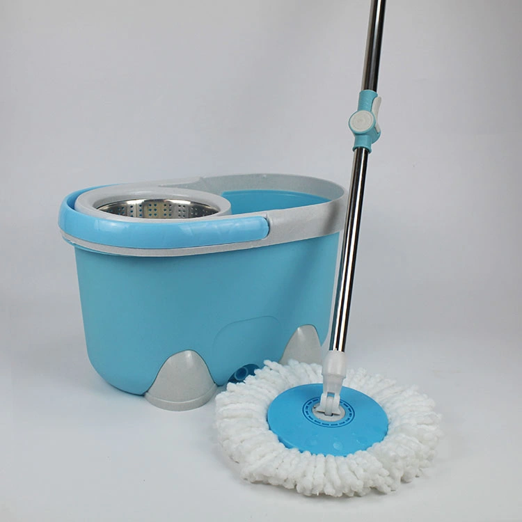 Wholesale/Supplier High quality/High cost performance  Best Microfiber Mop Cleaning Floor Online 360 Degree Rotating Cleaning Rotating Magic Mop with Plastic Bucket