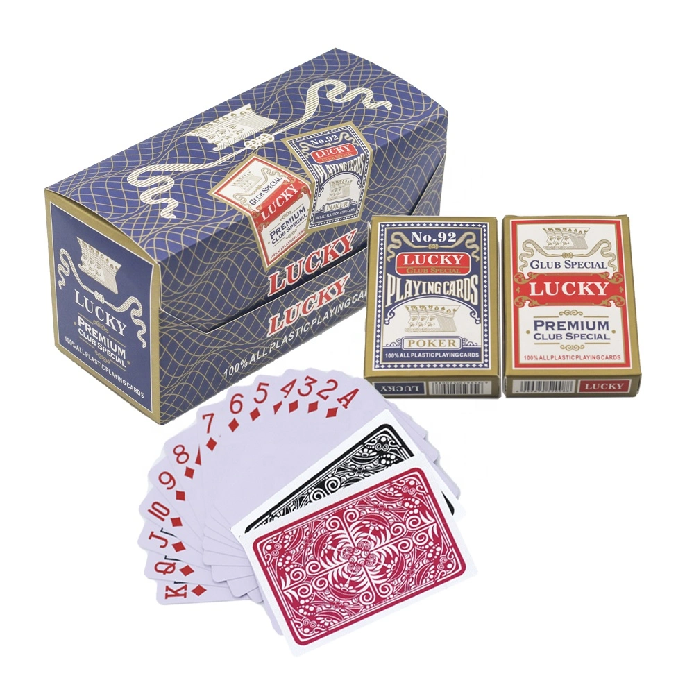 Échantillon gratuit meilleur logo personnalisé de qualité adulte Poker Paper Playing Jeux de cartes