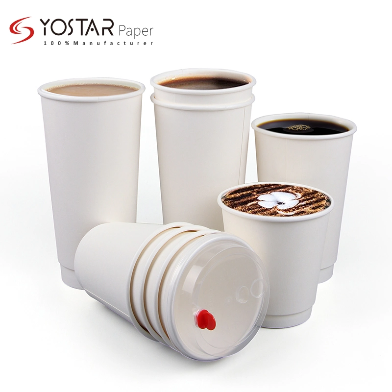 Disposable Paper Cup Logo Printed Paper Cup for Coffee