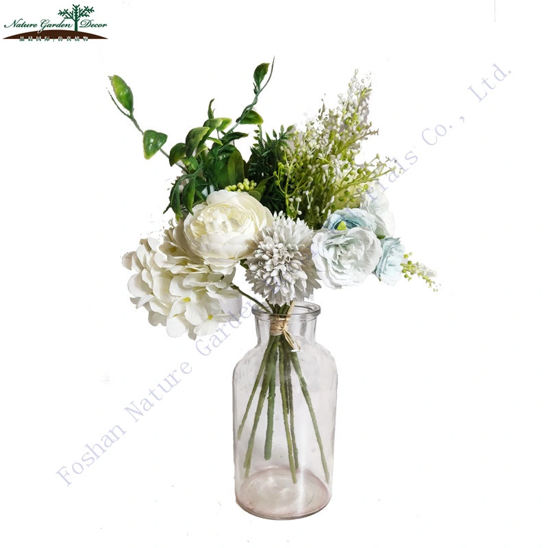 Home Decoration Cemetery Fake Flower Arrangement Ins Mini Flower Bouquet