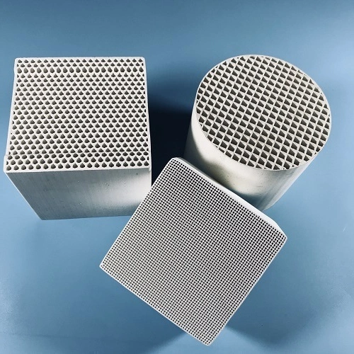 Customized High Temperature Saddle Filler Catalyst Supported Honeycomb Ceramic Proppant