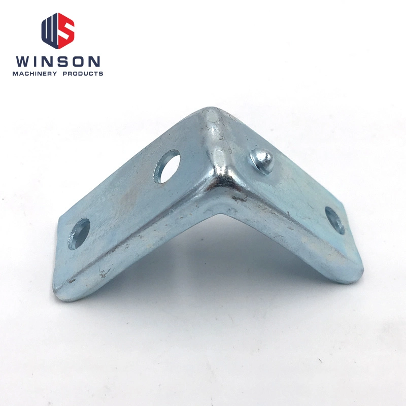 Metal Parts Stamping by Galvanized Carbon Steel, Fixing Brackets.