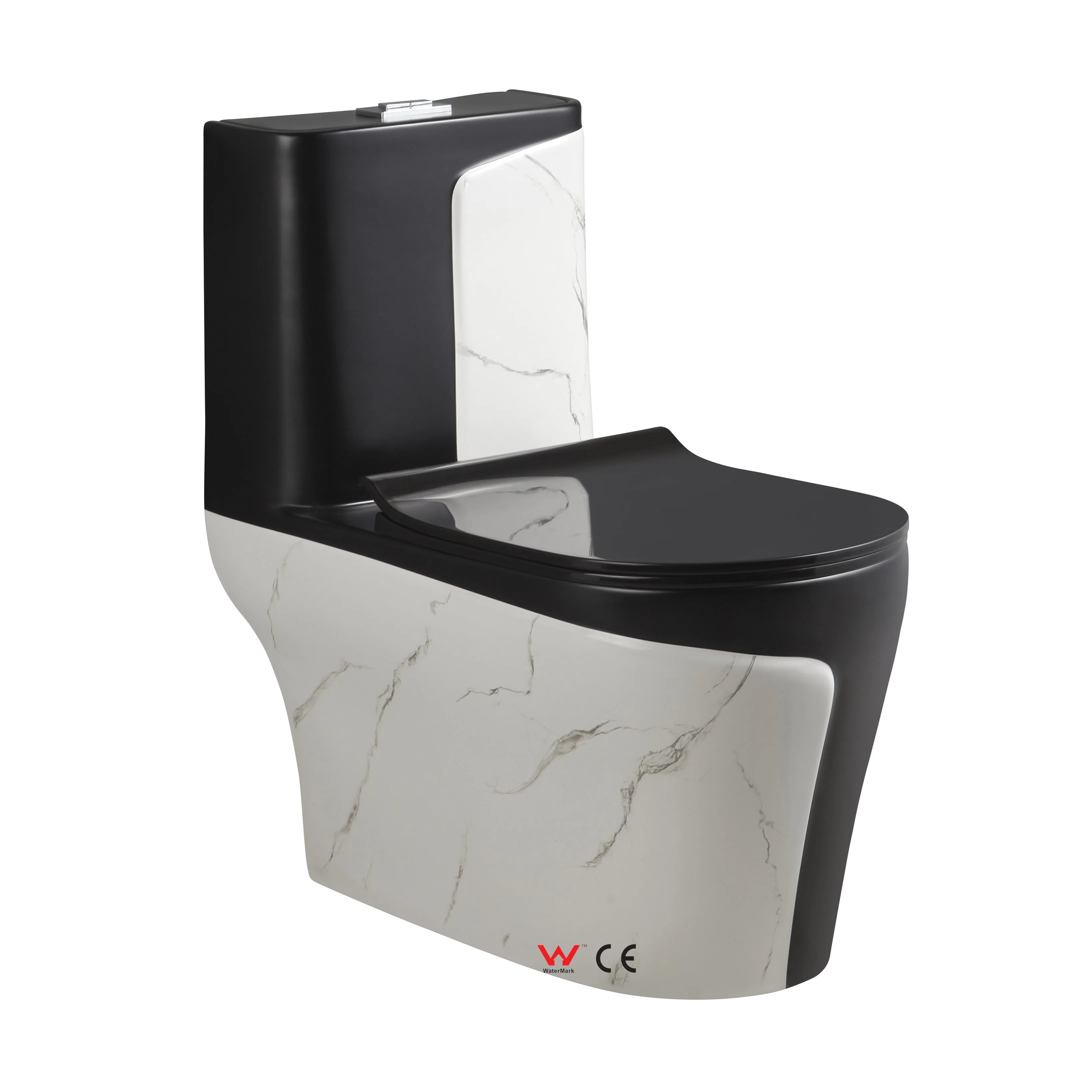 Großhandel/Lieferant Western Color All-in-One Luxus matt grün Keramik WC 848-AS