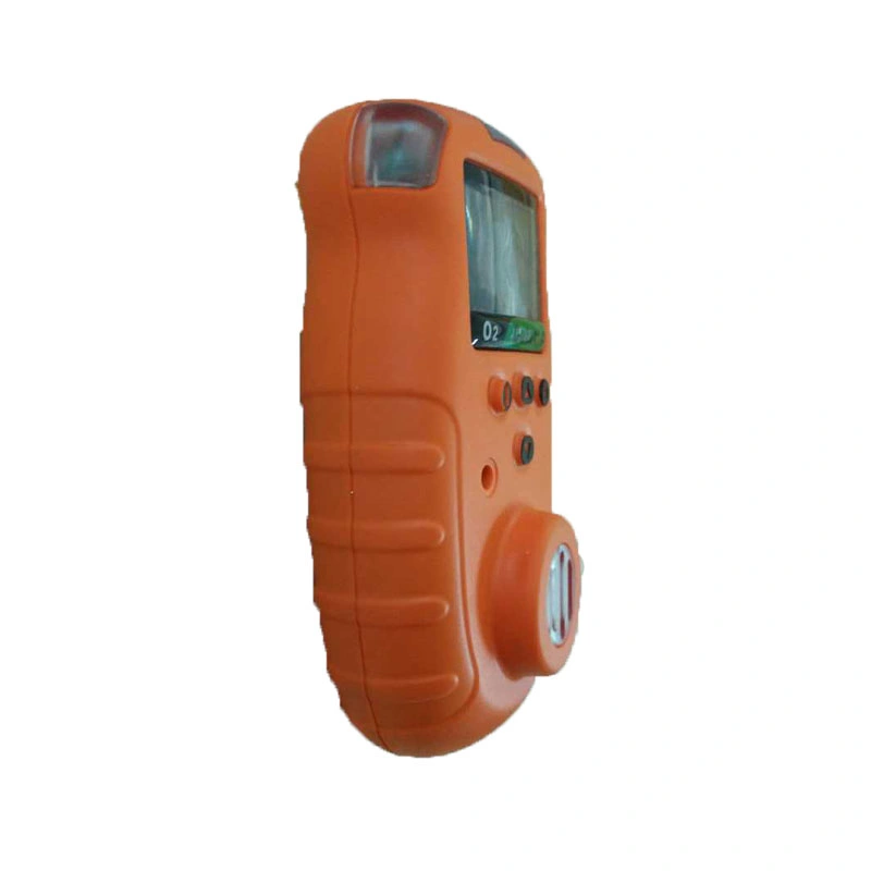 Real Time Clock Display Portable Single Gas Detector