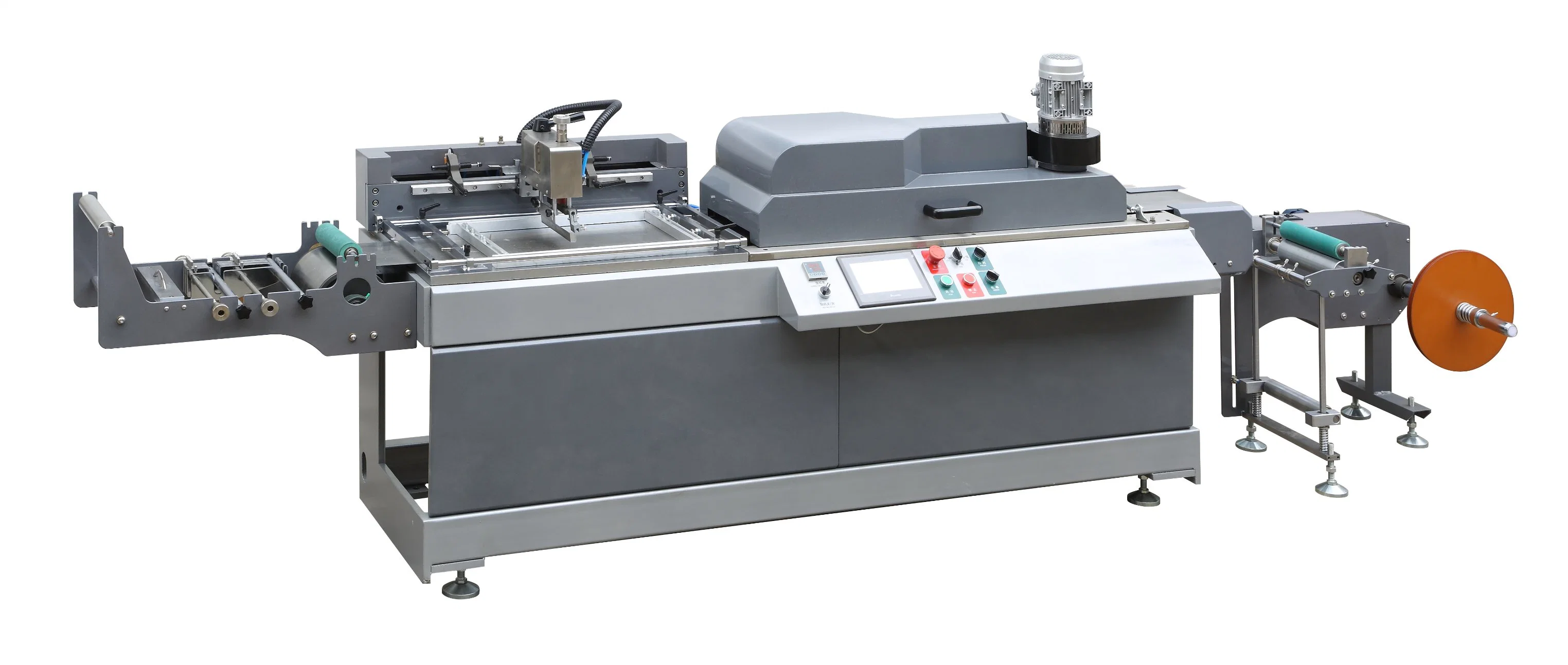 Fully Automatic Small Size Stainless Steel Silk Screen Label Printing Machine for Lanyard, Cotton, Textiles, Grosgrain Ribbon Label (JDZ-2001)