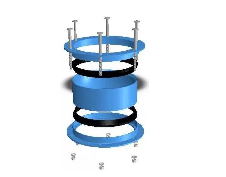 Easy to Install Ductile Iron Pipe Flexible Joints Universal Coupling for Water Pipeline