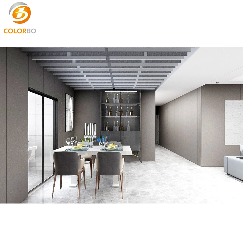 High quality/High cost performance  SGS Certified Sound Absorption Pet Decorative Boards Soundproof Acoustic Panel