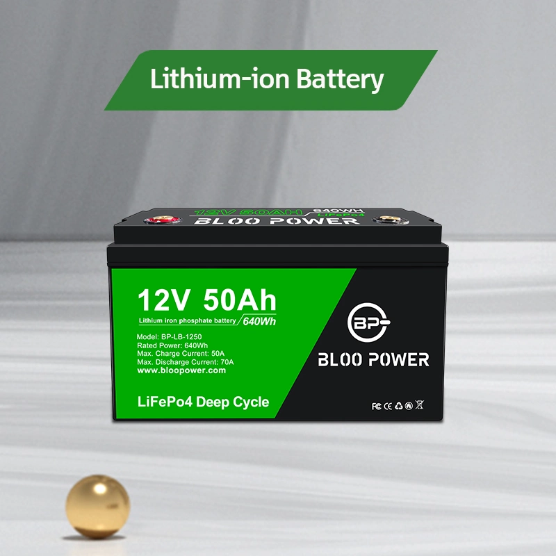 Bloo Power High Capacity Intelligent LFP Liion Lithium-Ion Waterproof for Home Storage Applications Lithium Battery