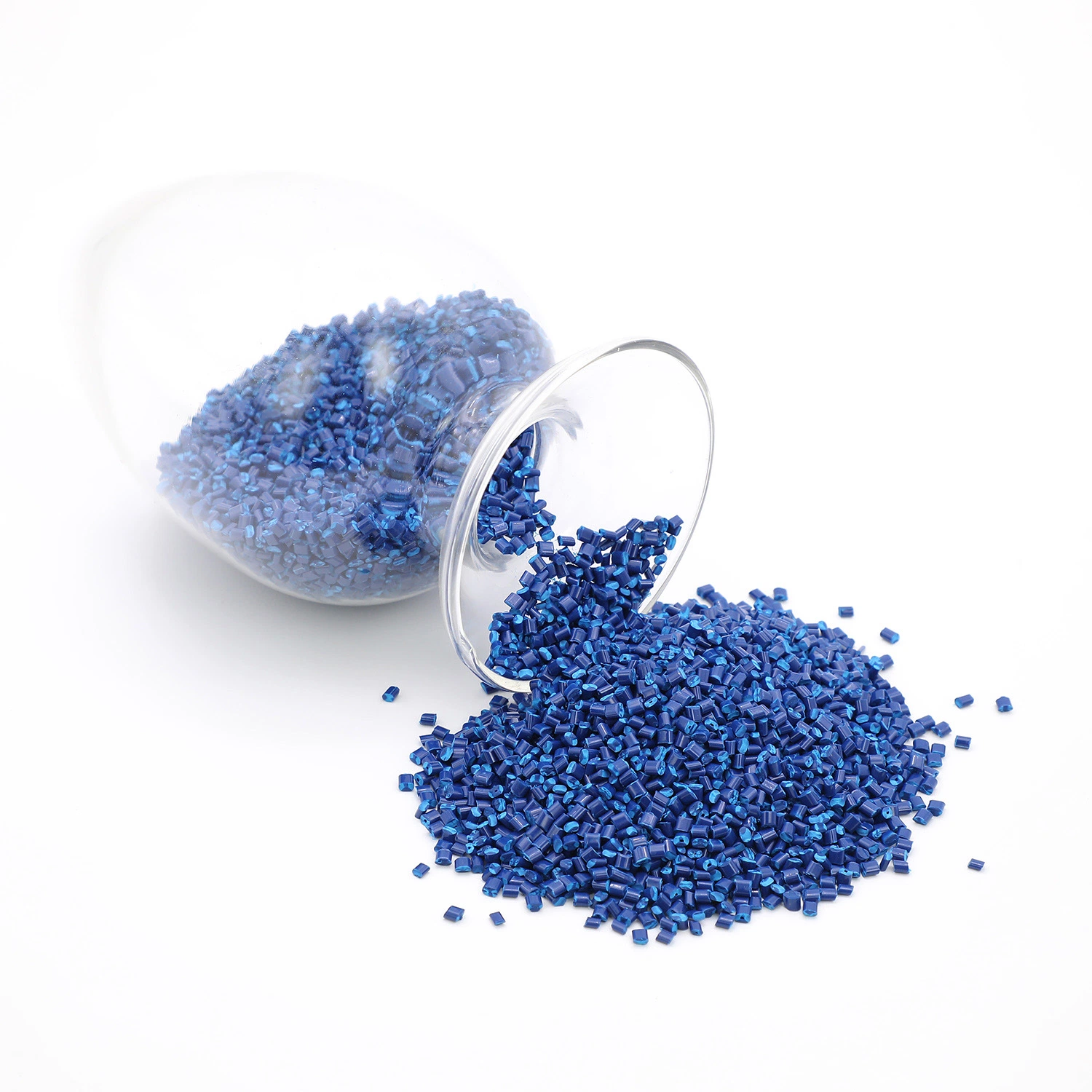 Light Blue Series ASA/ABS/PP Plastic Pigment Granule Masterbatch for Molding