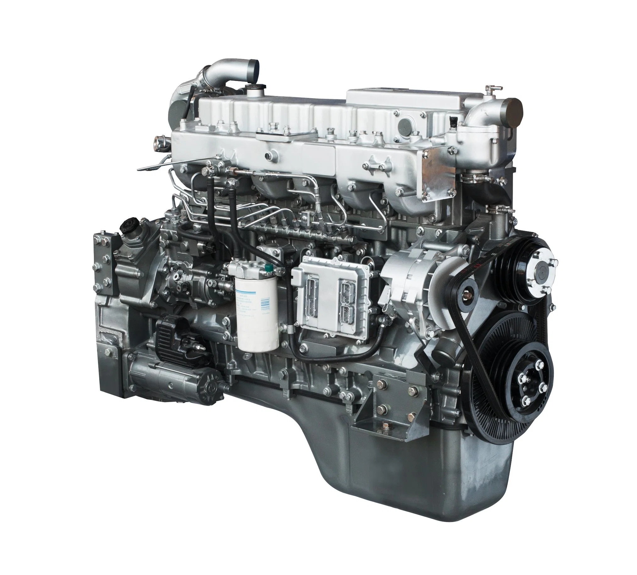 Yuchai YC6MK (YC6MK420-50) Euro 5 Emission Medium and Heavy Duty Diesel Engine with High Power, High Reliability, Low Fuel Consumption and Sufficient Power