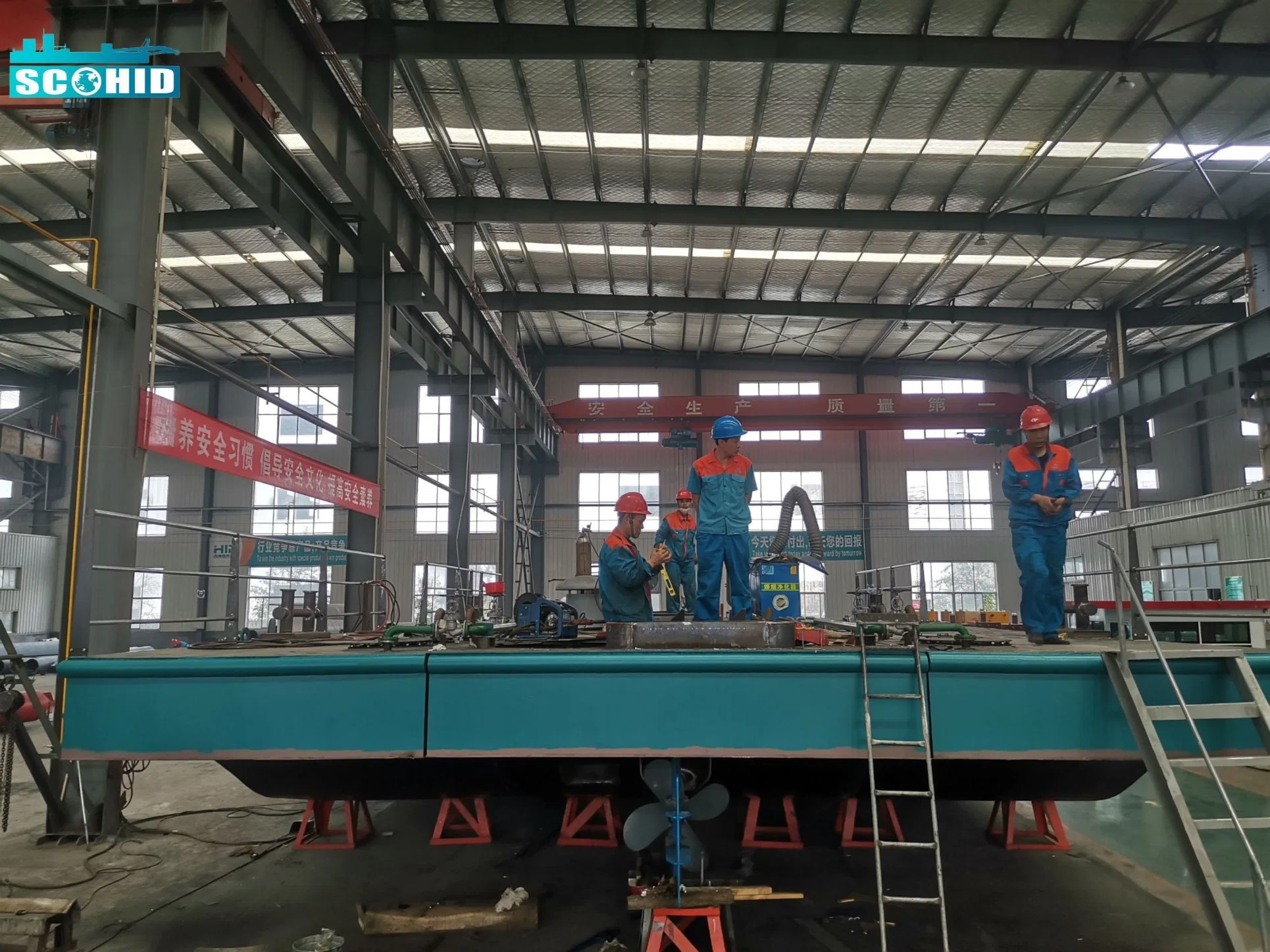 Continue to Carry out Hot Saleworking Pontoons Floating Pontoon Barge Modular Design Platform Deck Barge with Trustworthy Price