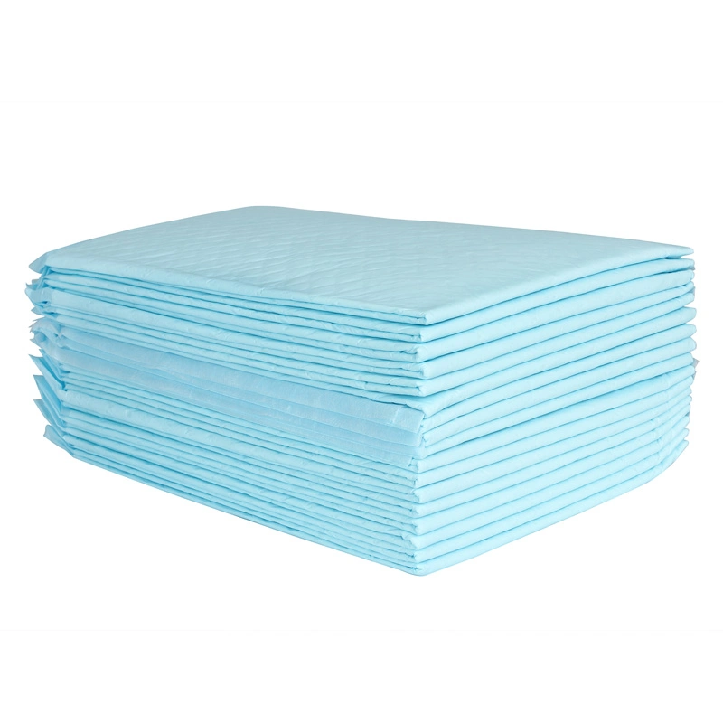 Super Absorbency Underpads Disposable Pad Nursing Sheet with Embossing Super Dry Top Sheet Hospital Incontinence OEM China Cheap Size 60X90cm