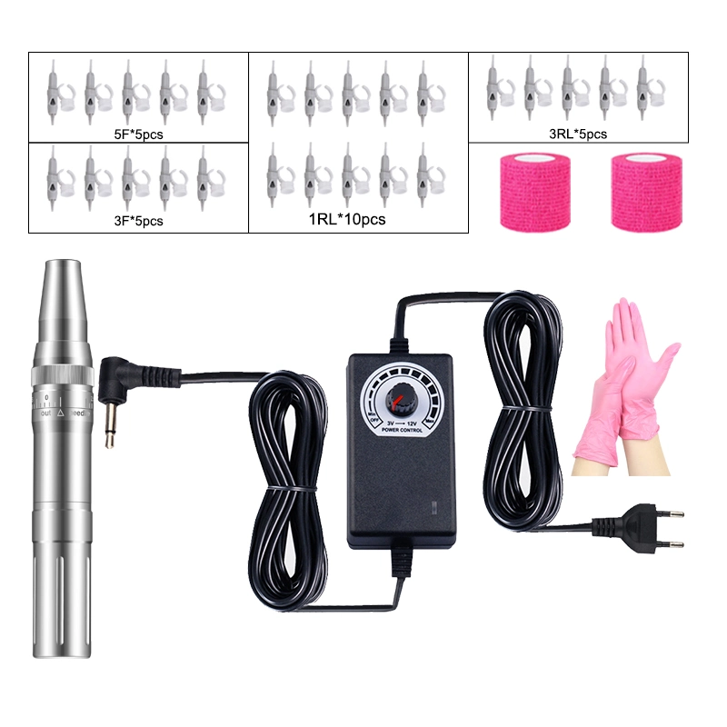 Ybeauty Permanent Maakeup Digital Tattoo Machine Kit Микроблировочное устройство для бровей Комплект портативного перьевого аппарата PMU для сенсорного экрана с татуировкой