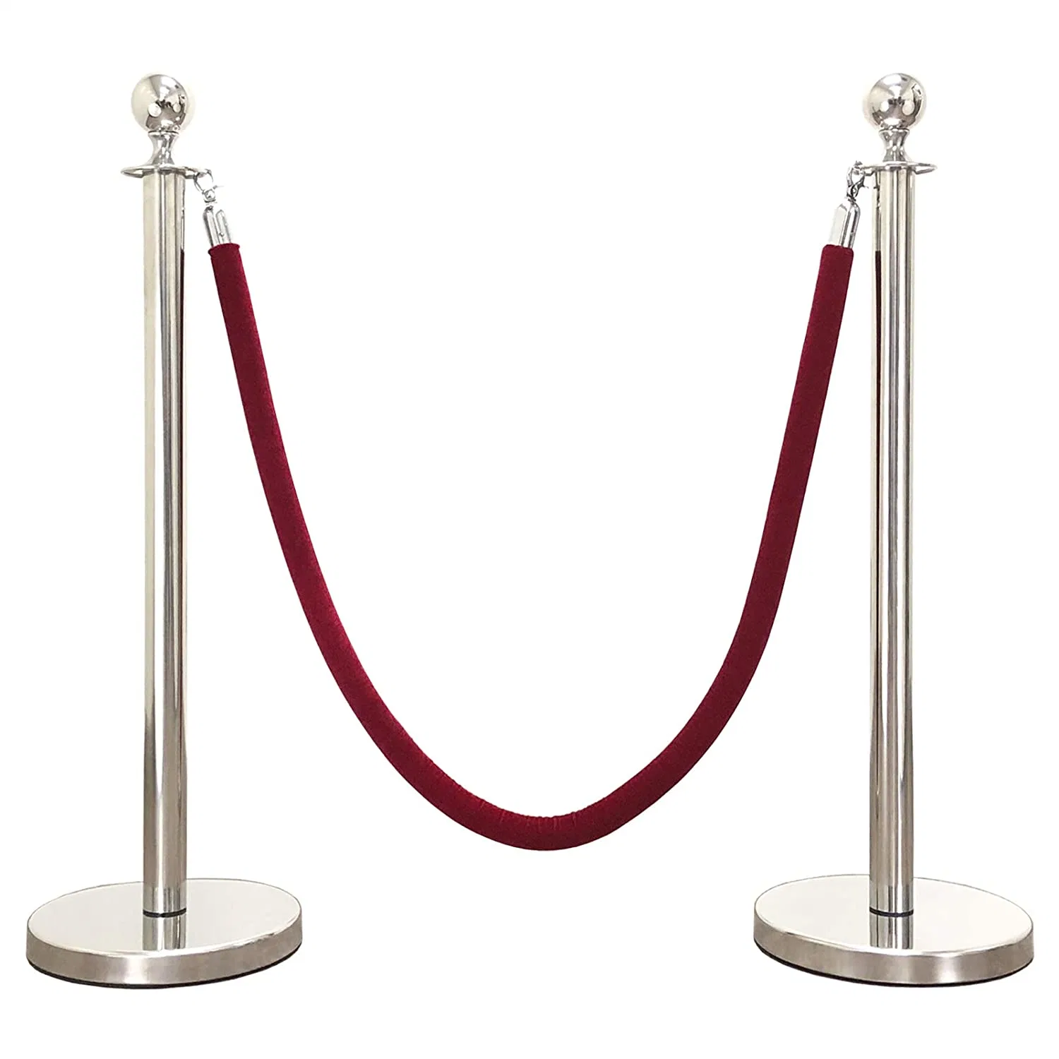 Crowd Control Rope Posts for Hotel Lobby