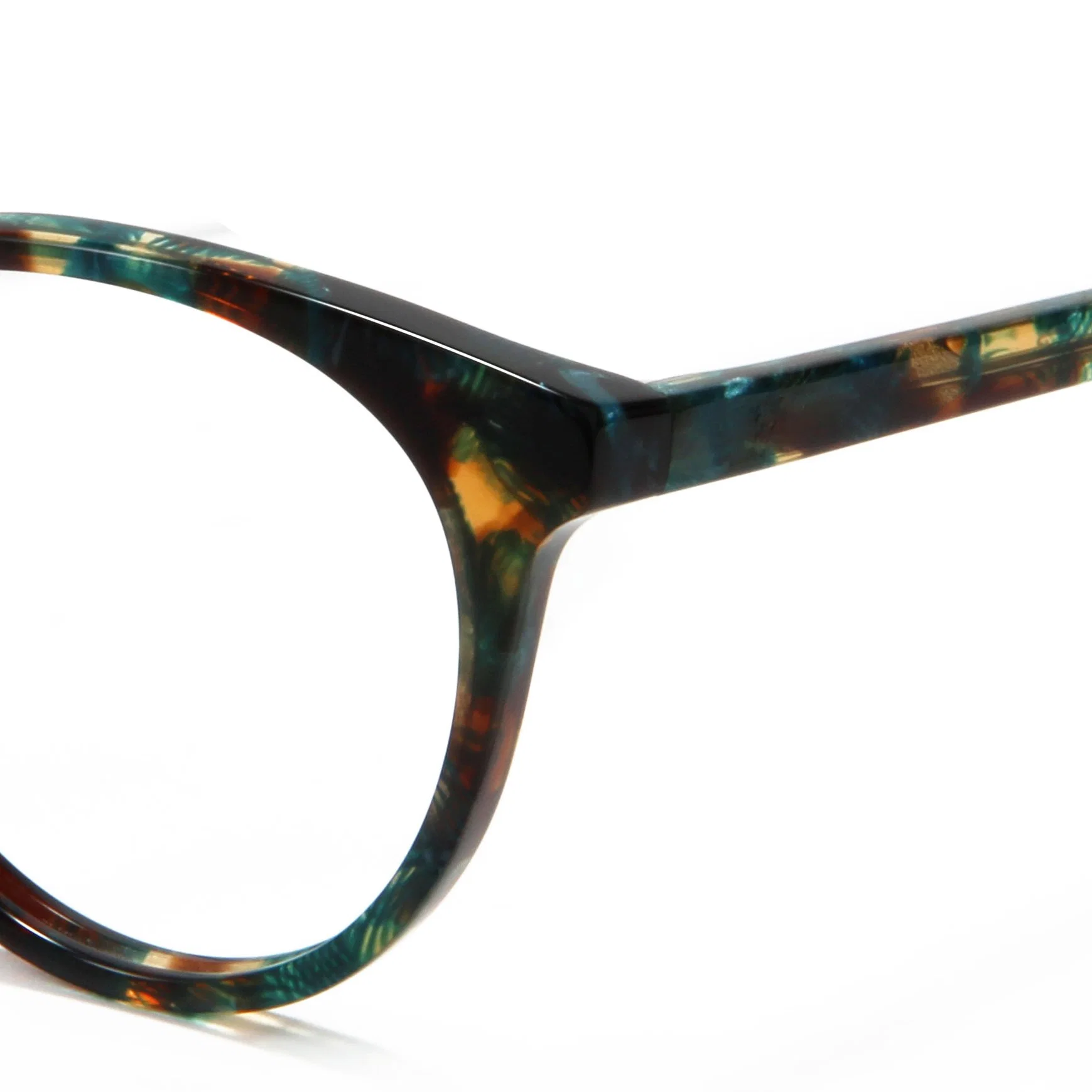 Super Quality Acetate Eyewear Eyeglasses Round Retro Customise Optical Frame