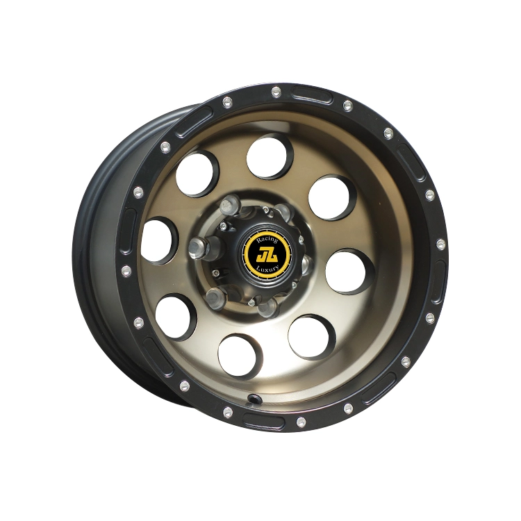 Jz 4X4 off Road Beadlock Grossy Black Steel Wheel Rim