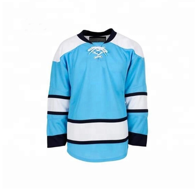 Embroidery Sublimation Custom Clothing Team Reversible Recycled Ice Hockey Jersey Goalie Shirts