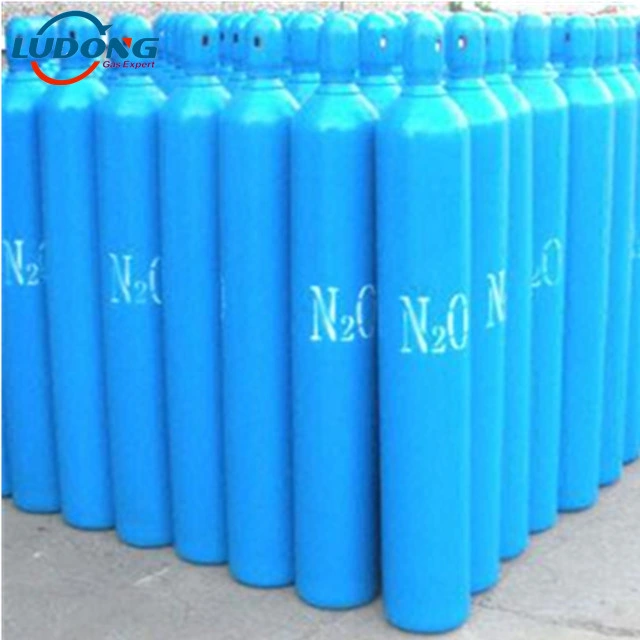 5n Purity Nitrous Oxide Gas Filling in 44L /47L DOT Cylinder