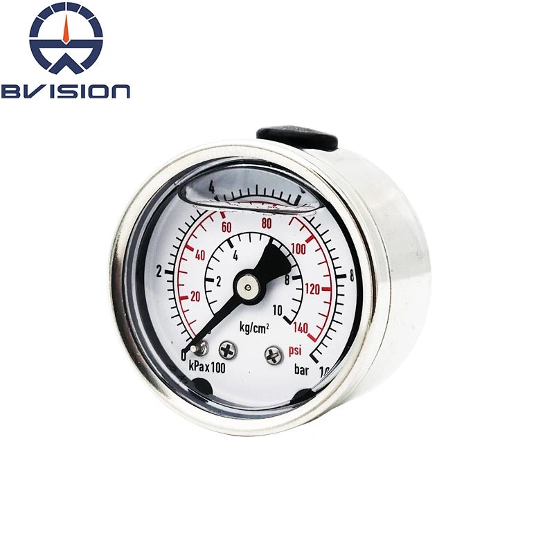 Ybf40z 140psi Multi-Scale Full Ss Back Mount Oil Filled Pressure Gauge