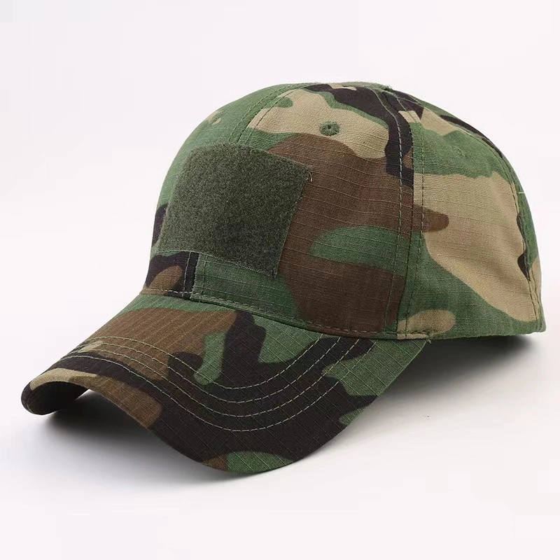 Boné de treino de combate Camouflage Combat Caps e chapéus com tecido Logótipo