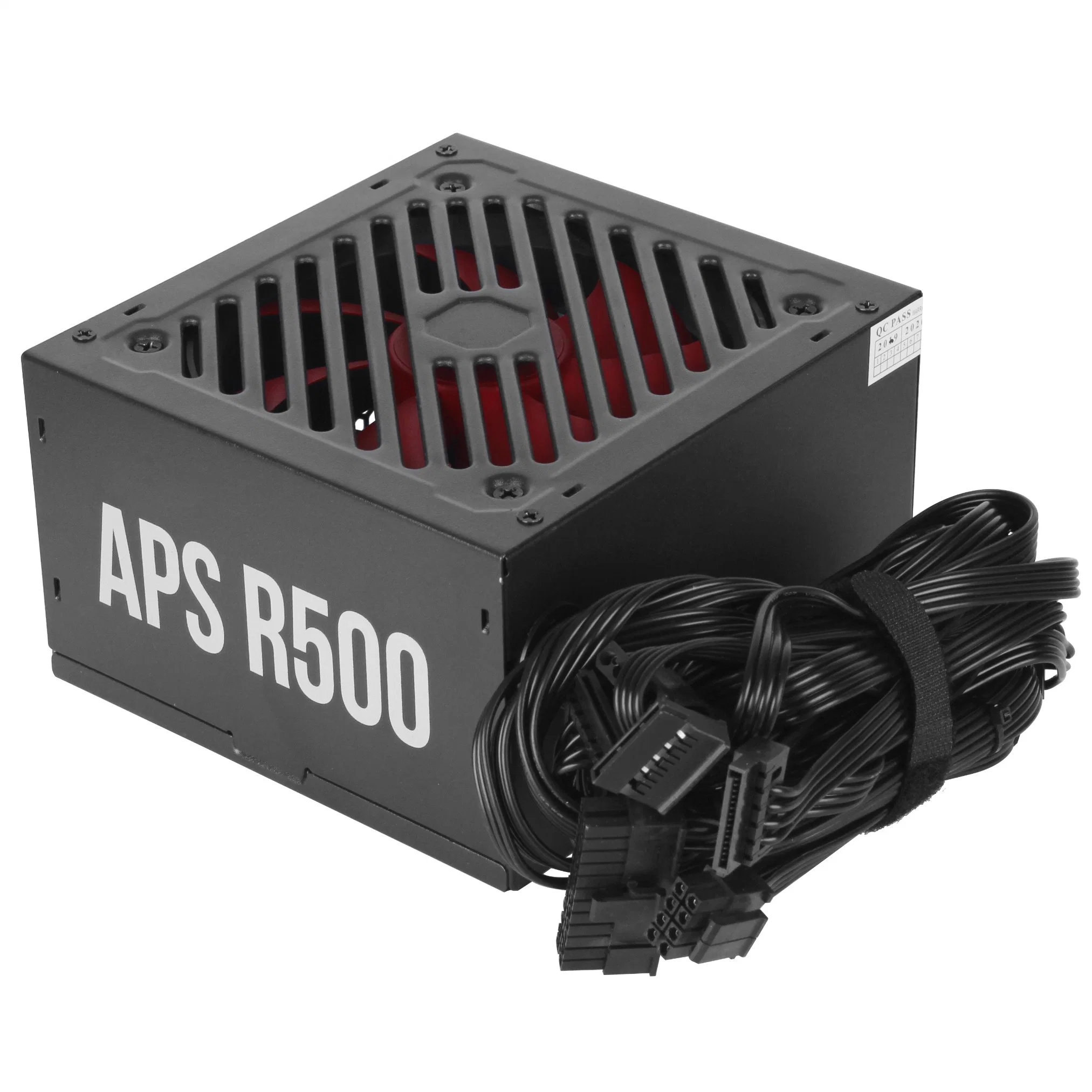 Fuente de alimentación de alta calidad 500W APFC PC de juegos interruptor de ordenador Fuente de alimentación