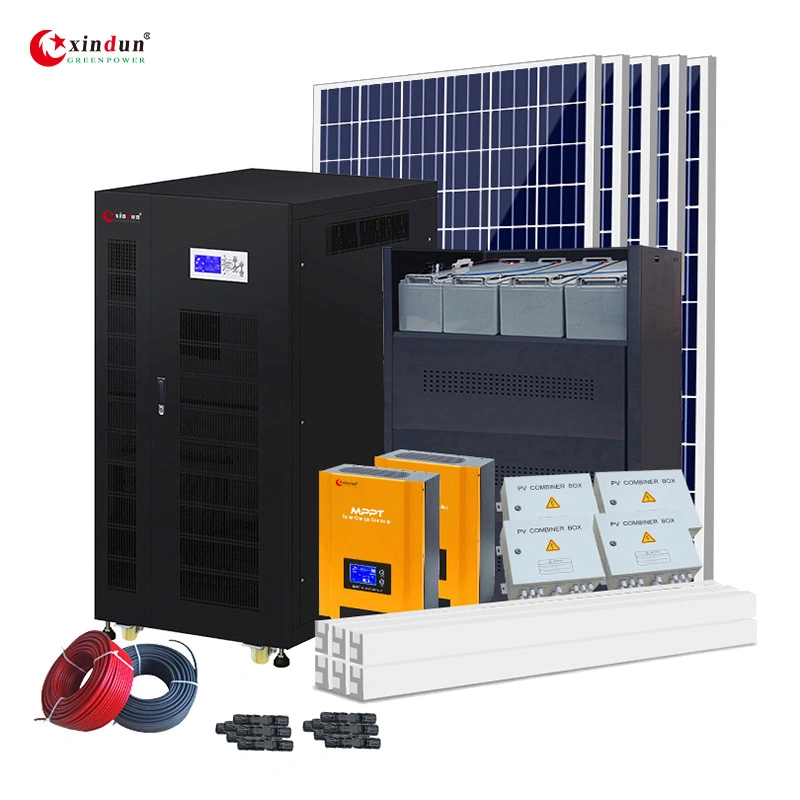 120kW 200kVA 2MW USV Hybrid angemessener Preis Solar Montage Parken Kraftstationssystem