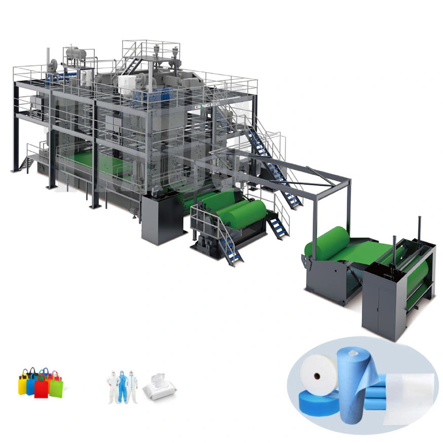 High Speed Fully Automatic Non Woven Fabric Production Line Tinuo