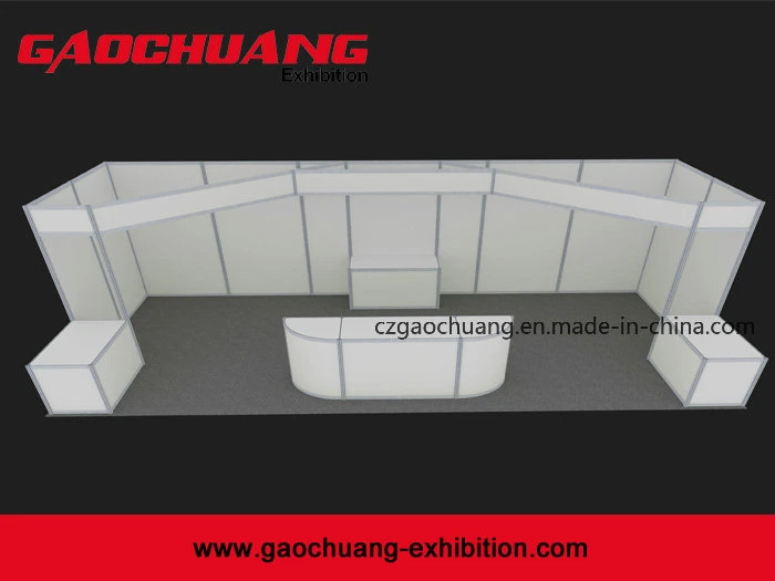 40mm Beam Extrusion Aluminum Modular Exhibition Booth Stand (GC-Z402)