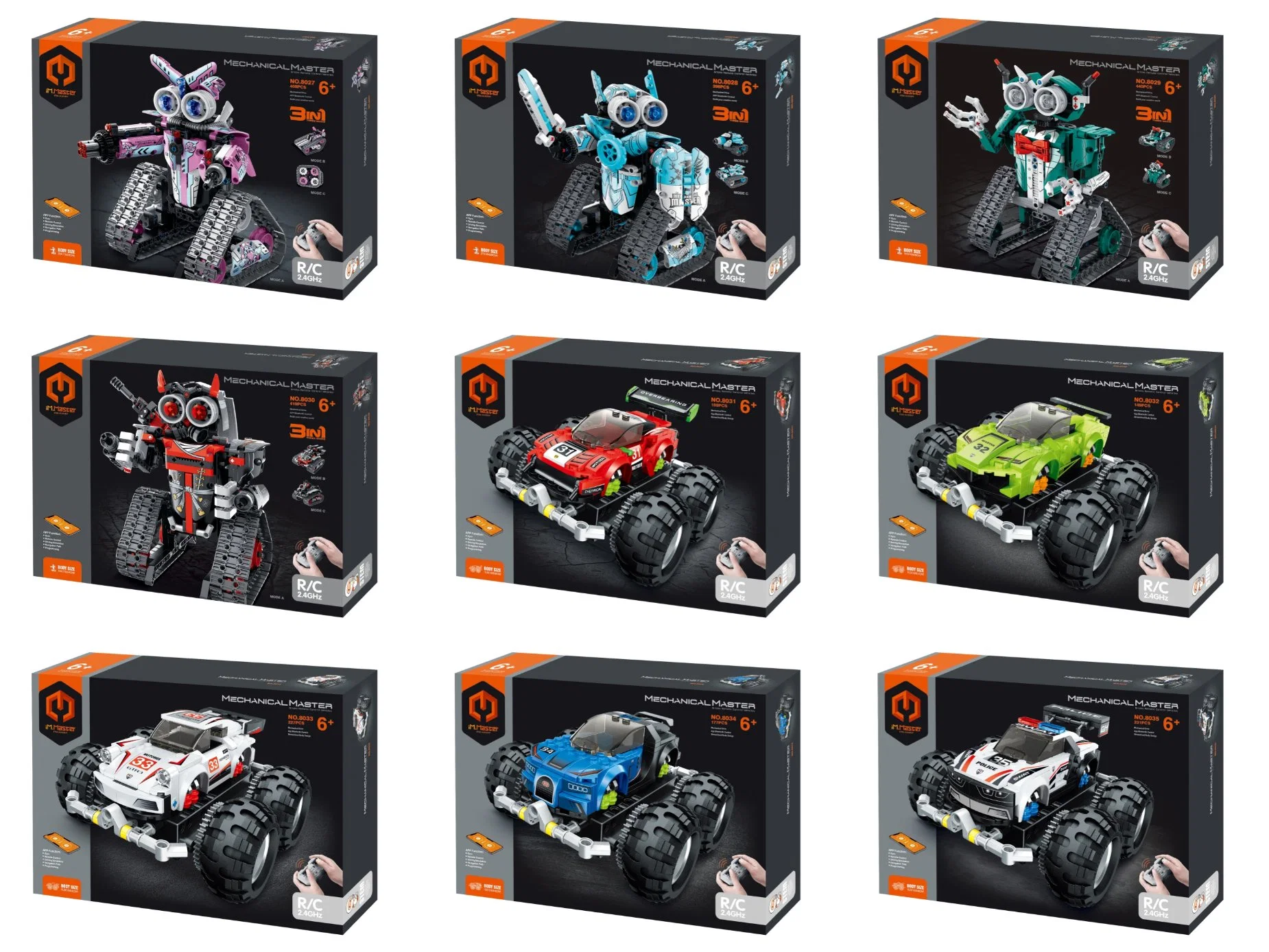 1: 10 APP Programming 4 Channel Remote Control Building Block Sports Car 1887 PCS Include Battery